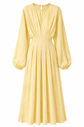 Noura Dress - yellow