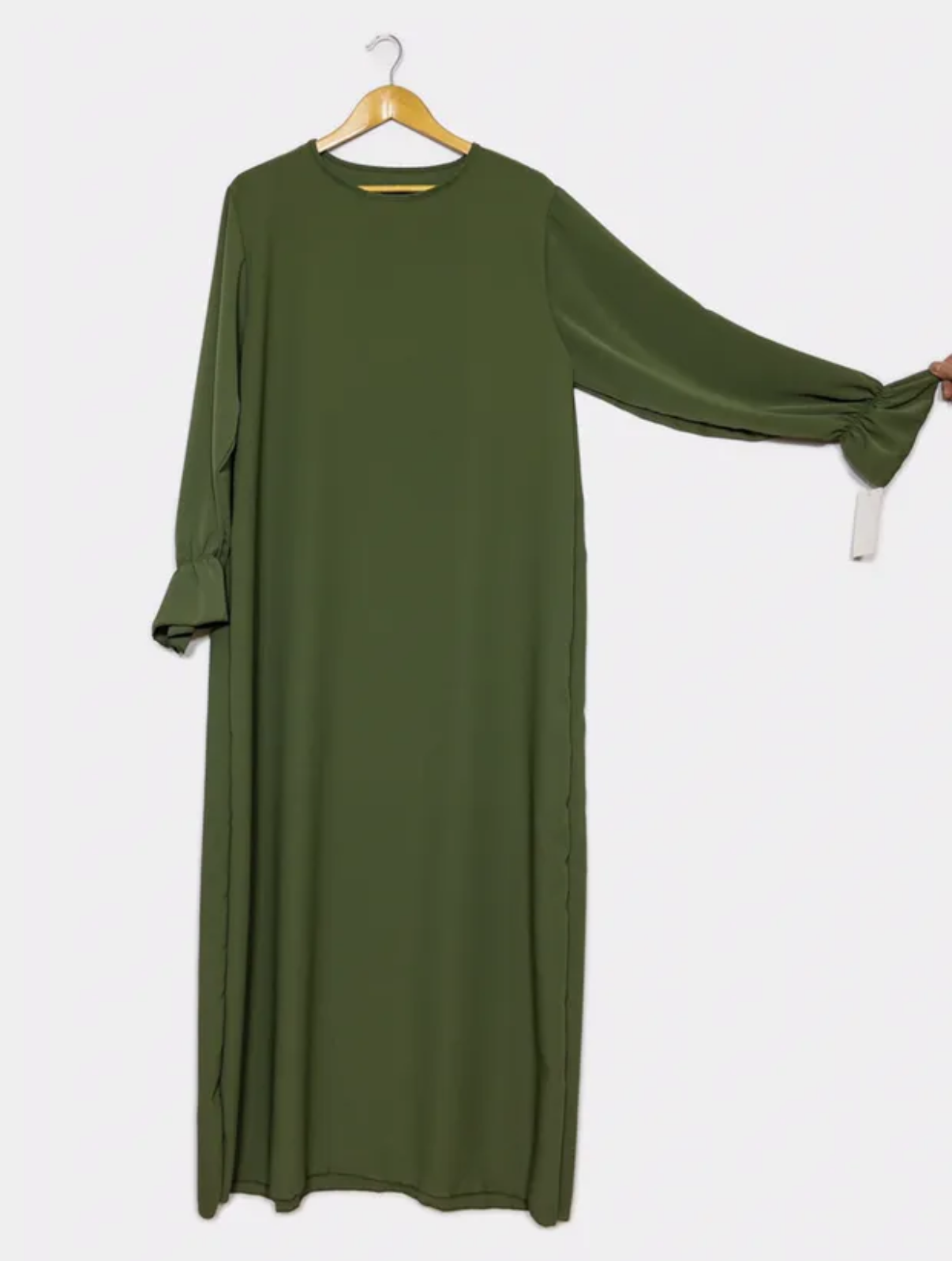 Abaya mit Rüschenärmel